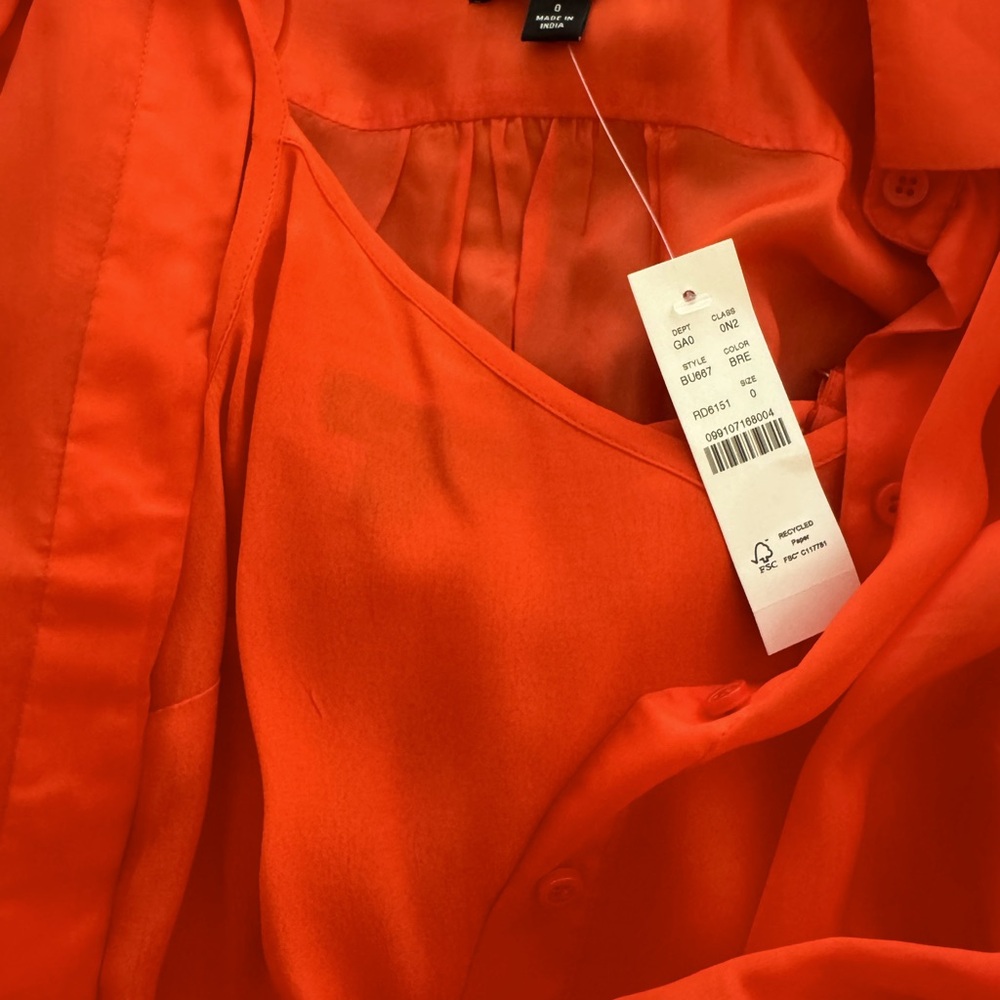 NWT J. Crew bottom down in sheer organza.  Size 0 - Picture 6 of 10